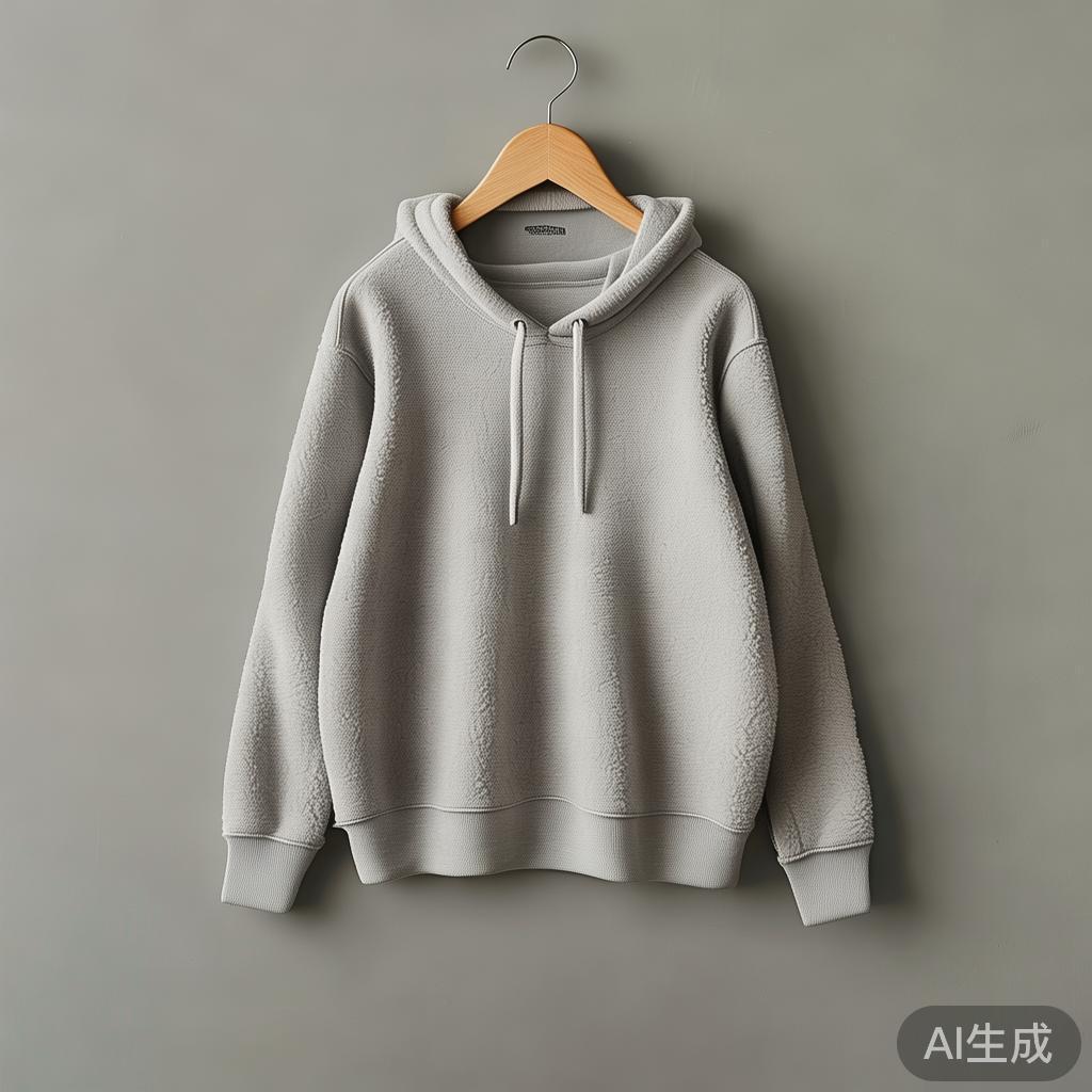 连帽加绒卫衣 秋冬款